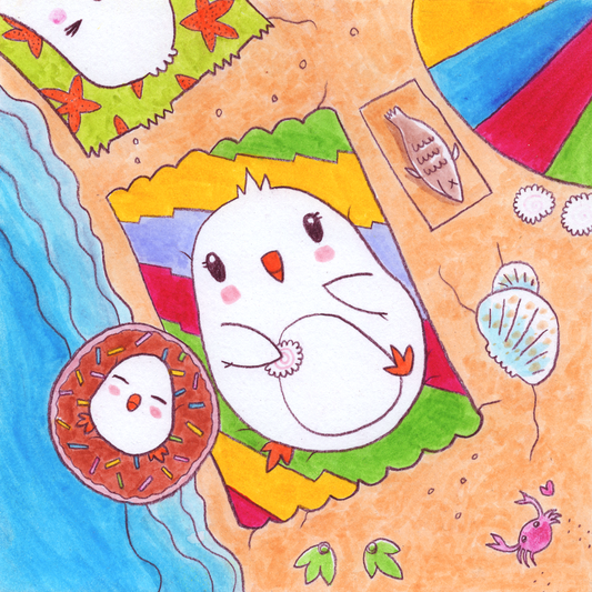 Akambochan: Beach Day