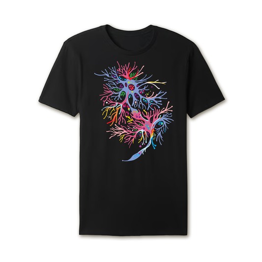 "Neuron Bloom" Tee (Black)