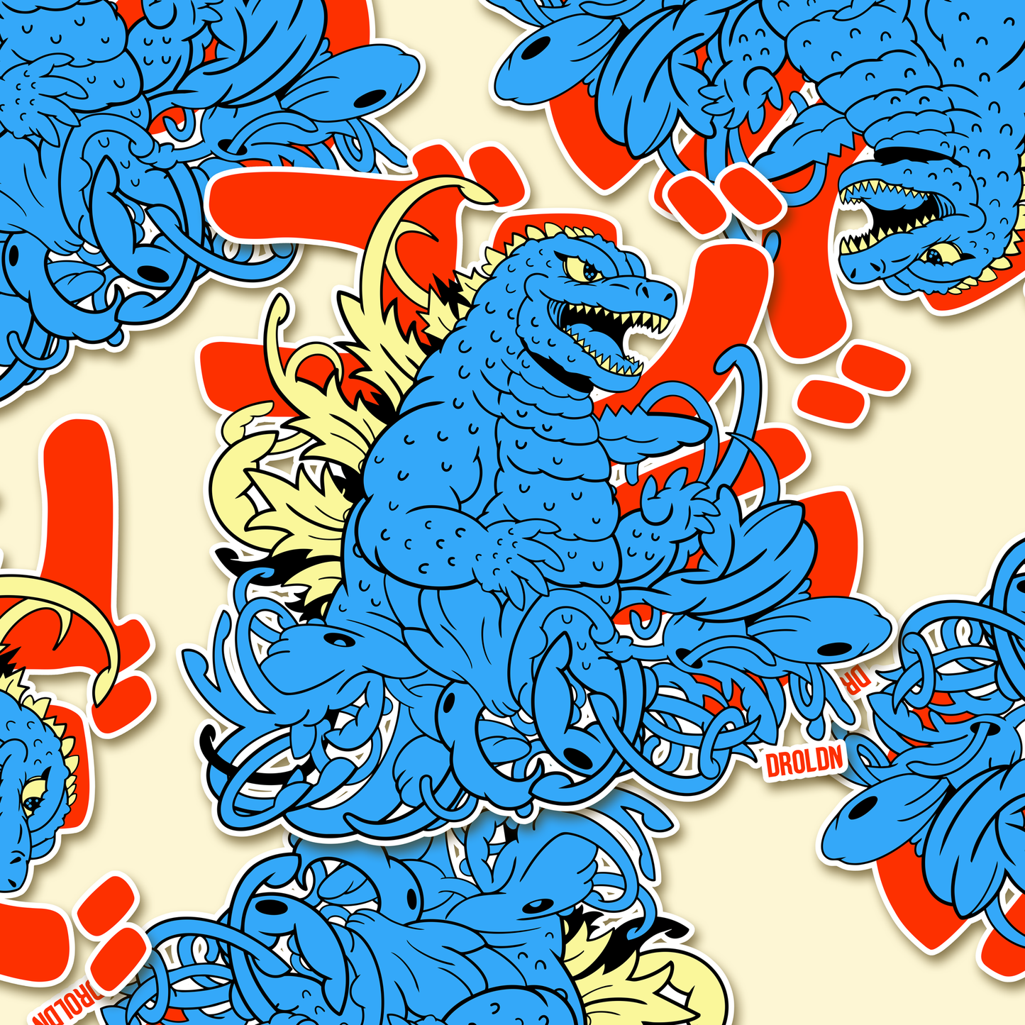 "GOJIRA X" Sticker