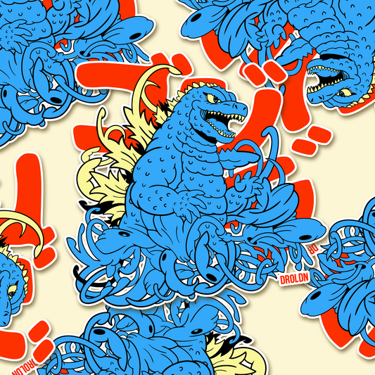 "GOJIRA X" Sticker